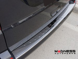 Jeep Renegade Rear Bumper Sill Cover - Dark Chrome Stainless Steel Jeep Renegade Rear Bumper Sill Cover - Dark Chrome Stainless Steel